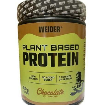 Weider Plant Based Protein, Chocolate - 450 grams