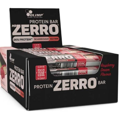 Olimp Nutrition Mr Zerro Protein Bar, Raspberry Dream - 25 x 50g