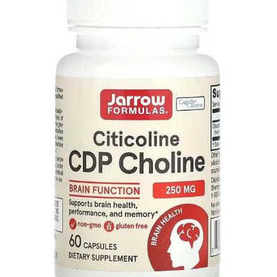 Jarrow Formulas Citicoline CDP Choline, 250mg - 60 caps