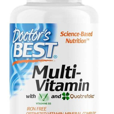 Doctor's Best Multi-Vitamin - 90 vcaps