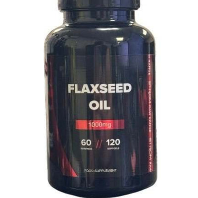 Strom Sports Flaxseed Oil - 120 softgels