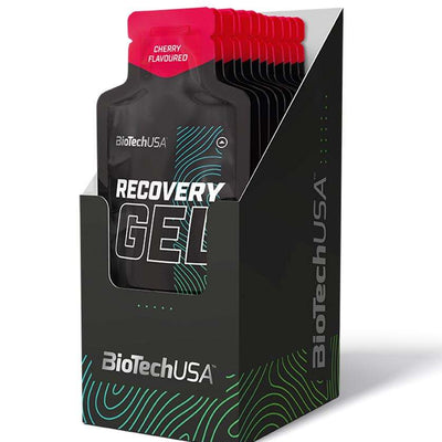 BioTechUSA Recovery Gel, Cherry - 12 x 40g