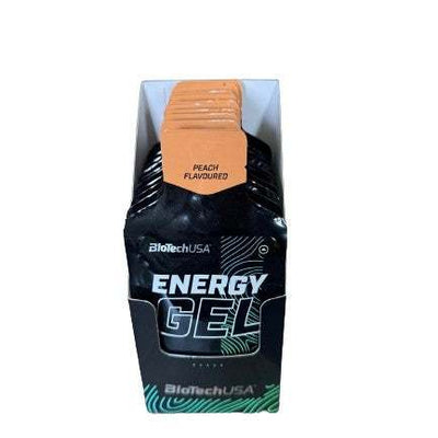 BioTechUSA Energy Gel, Peach - 12 x 40g