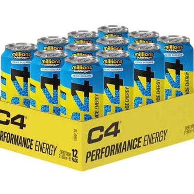 Cellucor C4 Performance Energy, Millions Bubblegum - 12 x 500 ml.