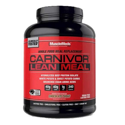 MuscleMeds Carnivor Lean Meal, Chocolate Fudge - 1898 grams