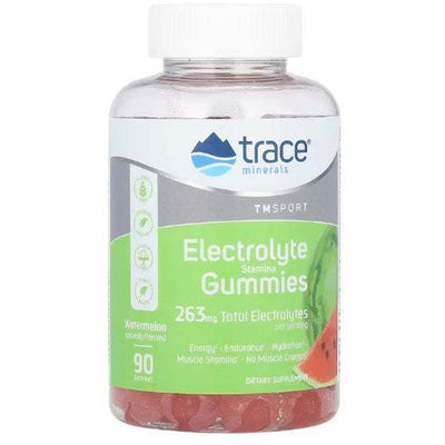 Trace Minerals Electrolyte Stamina Gummies, Watermelon - 90 gummies