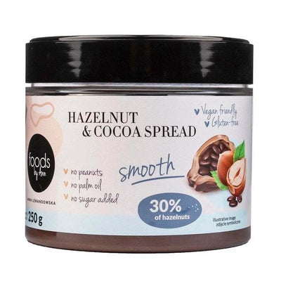 Levann Hazelnut & Cocoa Spread, Smooth - 250 grams