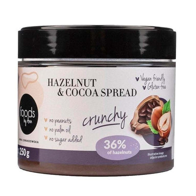 Levann Hazelnut & Cocoa Spread, Crunchy - 250 grams
