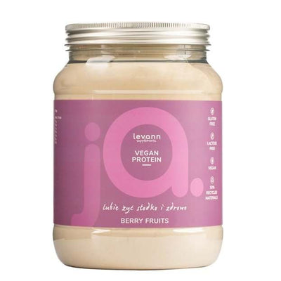 Levann jA Vegan Protein, Berry Fruits - 500 grams
