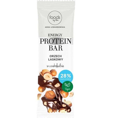 Levann Energy Protein Bar, Hazelnut with Chocolate Coating - 15 x 35g