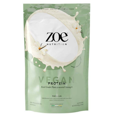 ZOE Nutrition Vegan Protein, Vanilla Madagascar - 454 grams