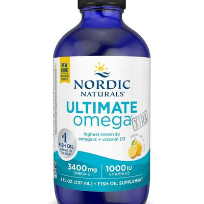 Nordic Naturals Ultimate Omega Xtra, 3400mg Lemon - 237 ml.