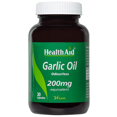 HealthAid Garlic Oil 200mg Capsules Pack of 30 - welzo
