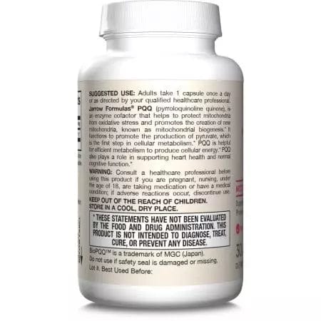 Jarrow Formulas PQQ