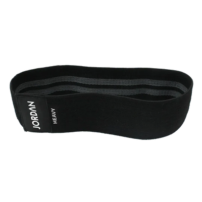 JORDAN Fabric Resistance Band - Heavy - Black - Welzo