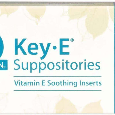 Key-E Vitamin E Suppositories, 24 inserts - Carlson Labs - welzo