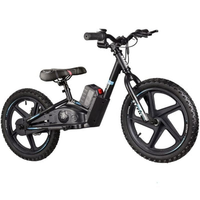 Youngsters Electric Balance Bike 200W – Blue 16" Wheels, 21V Removable Battery, Ride-On for Ages 4+
