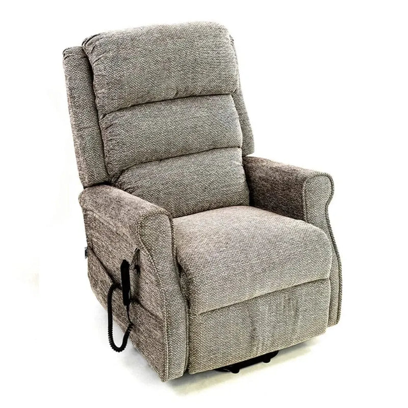 Kingsley Dual Motor Riser Recliner Chair – Adjustable Waterfall Back, Power Lift & Mobility Support