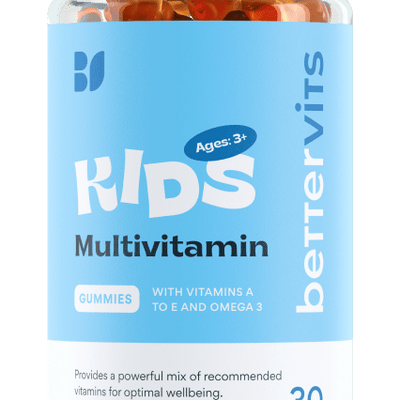 Bettervits Kids - Omega 3 Multivitamin Gummies - Welzo
