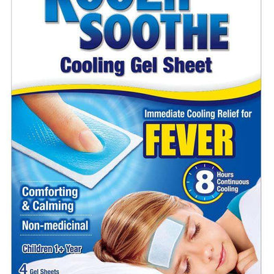 Kool 'n' Soothe Cooling Strip Sachets Kids Pack of 4 - welzo