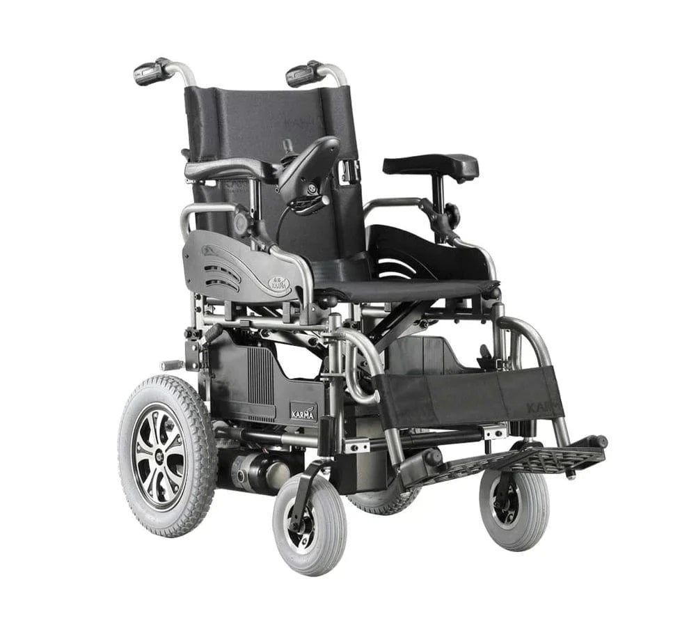 Silla de ruedas eléctrica de halcón plegable