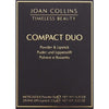 Joan Collins Timeless Beauty Compact Duo Lipstick and Powder Crystal