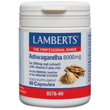 Lamberts Ashwagandha 6000mg Capsules Pack of 60 - welzo