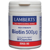 Lamberts Biotin Capsules 500mcg Pack of 90 - welzo
