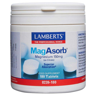 Lamberts MagAsorb Tablets Pack of 180 - welzo