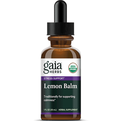 Lemon Balm, 30ml - Gaia Herbs - welzo