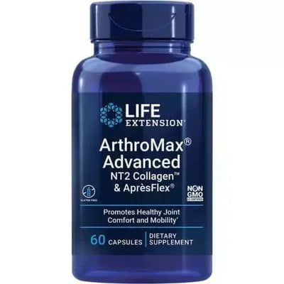Life Extension ArthroMax Advanced with NT2 Collagen & ApresFlex 60 Capsules