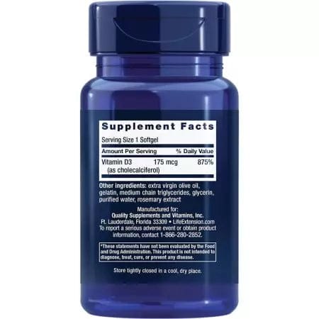 Life Extension Vitamine D3