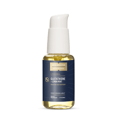 Liposomal Glutathione with Lemon Mint - 50ml - Quicksilver Scientific - welzo