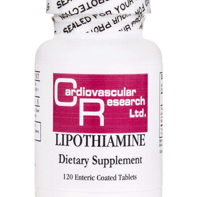 Lipothiamine - 120 Enteric Coated Tablets - Ecological Formulas - welzo