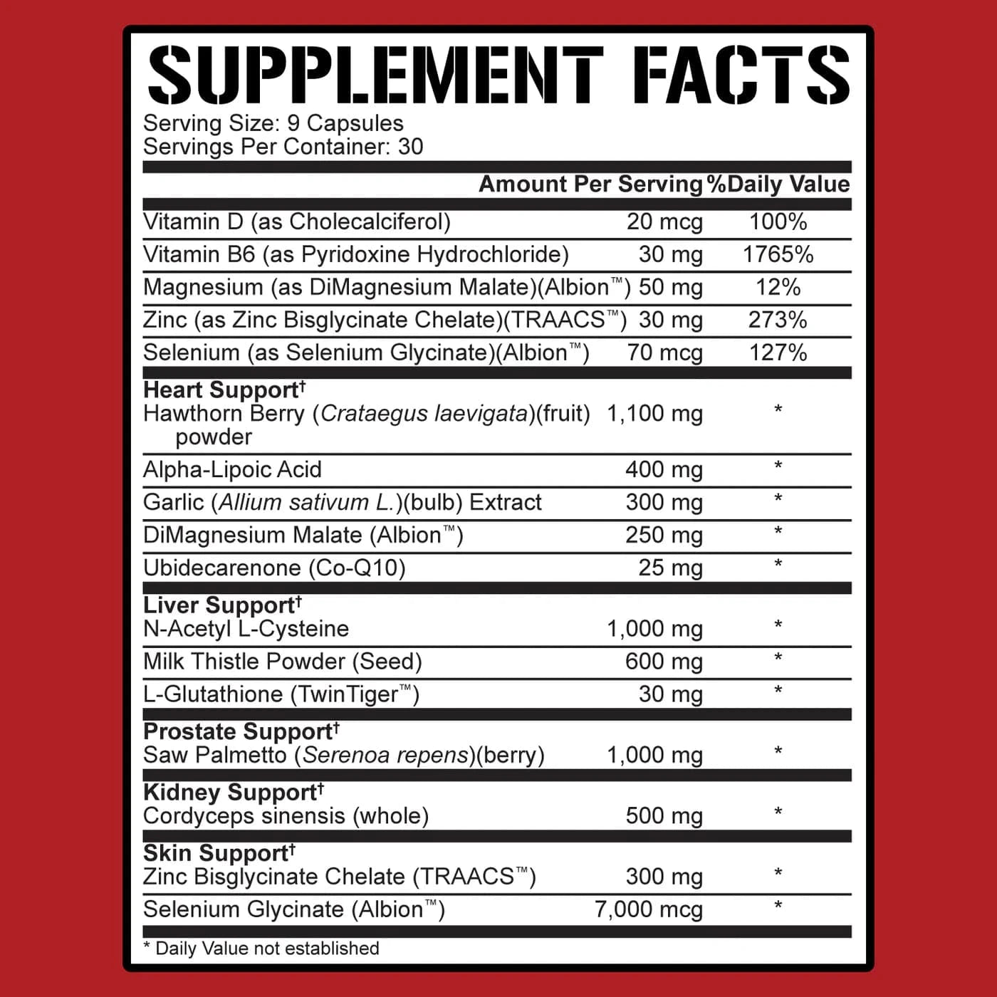 5% Nutrition Liver & Organ Defender - Legendary Series - 270 caps