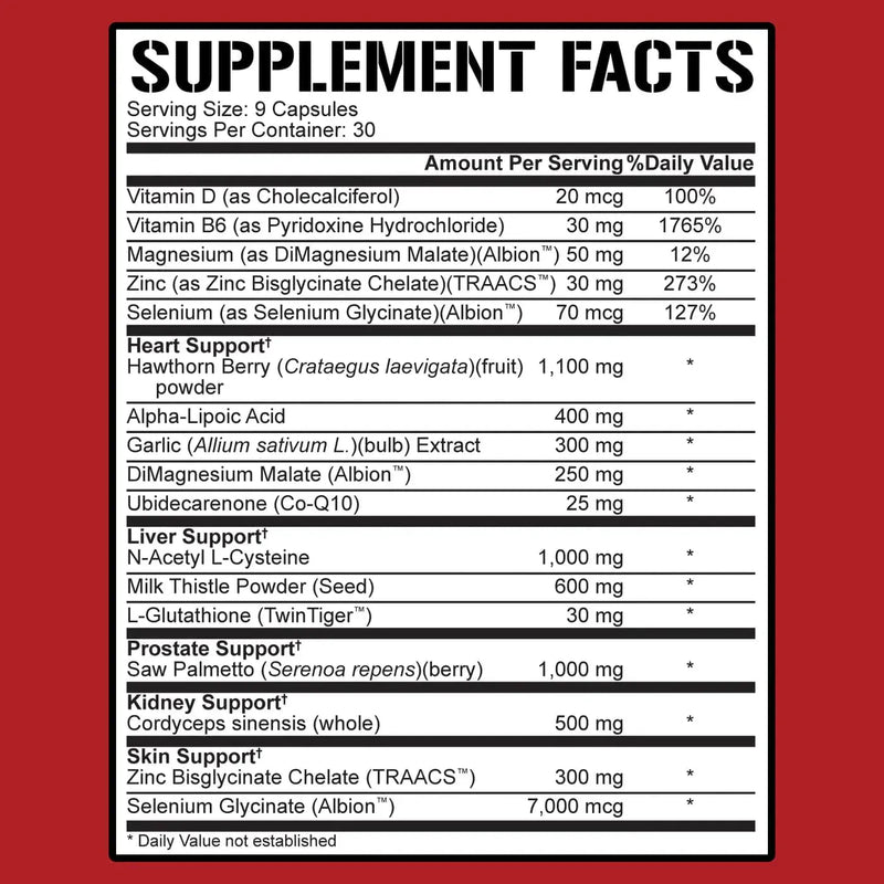 5% Nutrition Liver & Organ Defender - Legendary Series - 270 caps