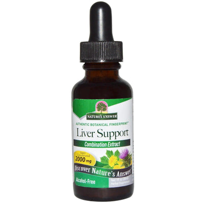 Liver Support, Alcohol-Free 2000mg, 30ml - Nature's Answer - welzo