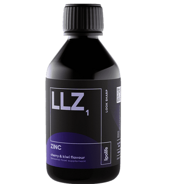 LLZ1 Liposomal Zinc (250ml) - lipolife - welzo