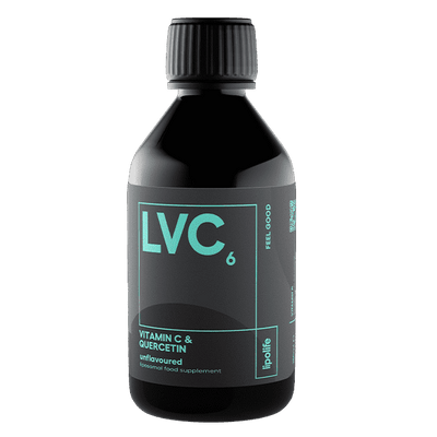 LVC6 Vitamin C and Quercetin 240ml - Lipolife - welzo