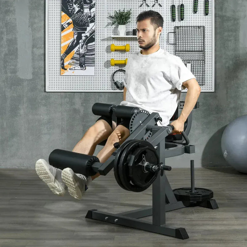Machine d'extension des jambes et machine à boucler