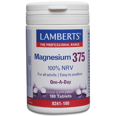Lamberts Magnesium 375 Tablets Pack of 180 - welzo