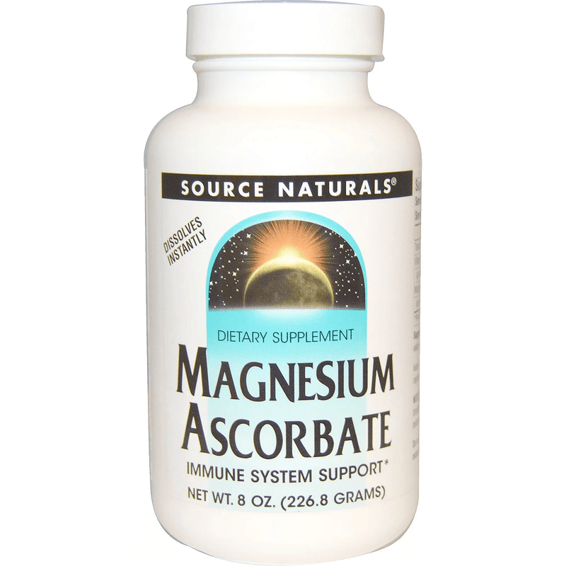 Magnesium Ascorbate 226.8g - Source Naturals - welzo