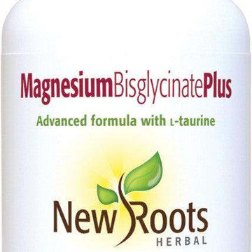 Magnesium Bisglycinate Plus (120 capsules) - New Roots Herbal - welzo