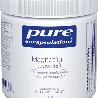 Magnesium citrate powder 107g- Pure Encapsulations - welzo