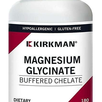 Magnesium Glycinate Buffered Chelate - 180 Caps - Kirkman - welzo