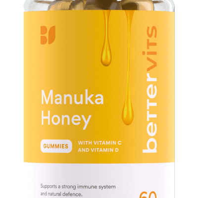Bettervits Manuka Honey Immunity Gummies - Welzo