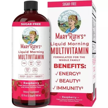 MaryRuth Liquid Morning Multivitamin - Raspberry
