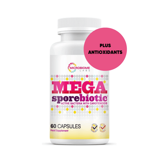 MegaSporeBiotic Plus Antioxidants - 60 caps - Microbiome Labs - welzo