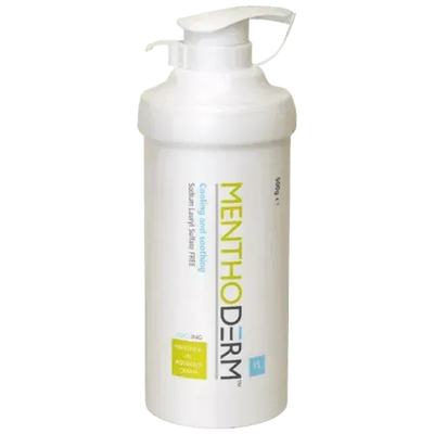 Menthoderm 1% Menthol in Aqueous Cream Pump 500g - welzo