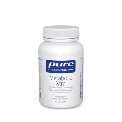 Metabolic Xtra with Svetol® Green Coffee Extract, 90 capsules - Pure Encapsulations - welzo